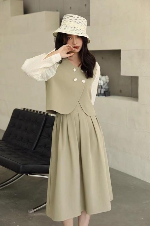 amadella 个性复古小衫半裙两件套 15871 商品图1