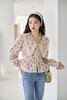 L.Fleuri 蕾丝翻领碎花上衣 15556 商品缩略图2