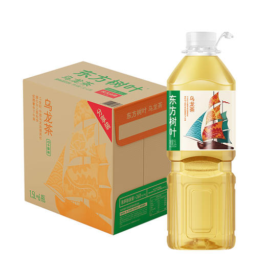 东方树叶 茶饮料分享装1.5L*6瓶 多口味可选 原叶萃取 72小时发货 商品图1