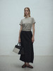 VC｜SS25031BL Tully flap skirt  [半身裙 黑醋酸] 商品缩略图1