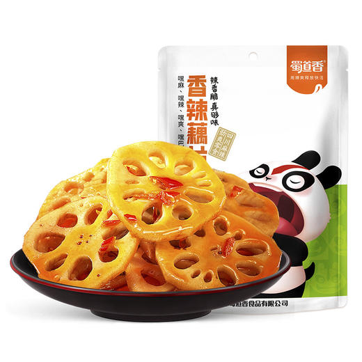 蜀道香香辣藕片120g即食零食素食凉拌下饭菜 商品图4