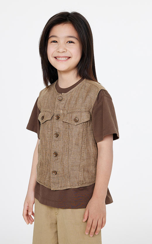 jnby   25年春款  马甲  1P3511120 商品图4