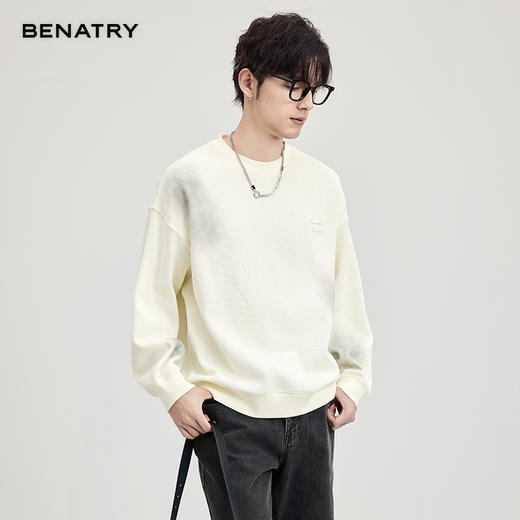 贝纳川春季圆领卫衣ECF124104 商品图6