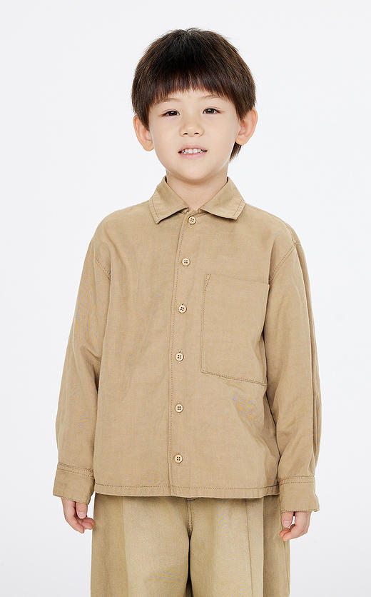 Jnby  25年春款  长袖衬衣  1P3211860 商品图3