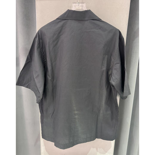 GCDS 男士外星人徽标印花短袖衬衫 黑色 A2CM2405TG499 商品图1