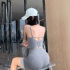 跃牌【禅语梵心】裸感细肩带镂空美背瑜伽服文胸收腹健身一体杯速干透气运动背心YWX4119 商品缩略图2