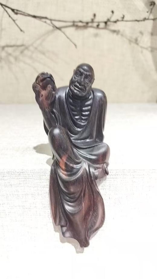 达摩摆件/小叶紫檀15cm 商品图0
