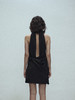 VC｜SS25019 Shanti draped back dress [连衣裙  黑 / 米白 / 粉 ] 商品缩略图4