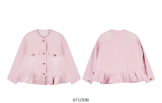 jnby   25年春款  牛仔夹克  1P2611280 商品图13