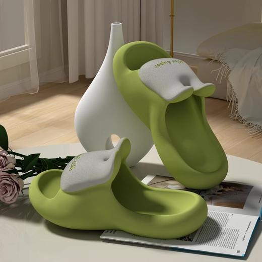 【踩屎感兔子凉拖鞋】夏季家居室内洗澡家用 eva橡塑材质 防滑厚底外穿不臭脚  商品图7