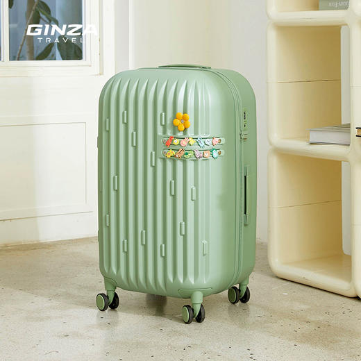 银座新款ins风可爱少女系仙人掌系列拉链箱6857L 商品图6