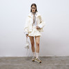 lost in echo2025春夏新款宽松茧型短款夹克外套花苞半身裙短裙女 商品缩略图0