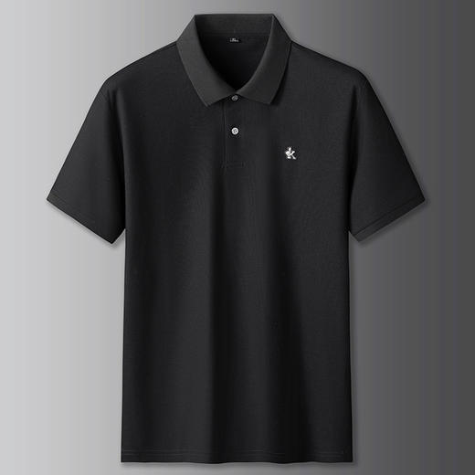 【100%棉】【DK】大依优型大码男装短袖polo衫肥佬运动休闲棉上衣男夏季薄款加肥大码 商品图5
