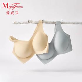 3F【Maniform曼妮芬】【芒果杯】无痕无感无压带杯垫日常百搭无钢圈背心20400298