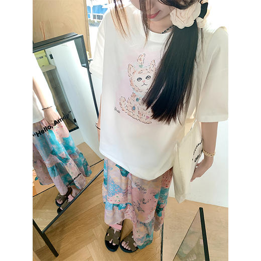 【129元任选2件】现货！猫咪印花T恤 商品图2