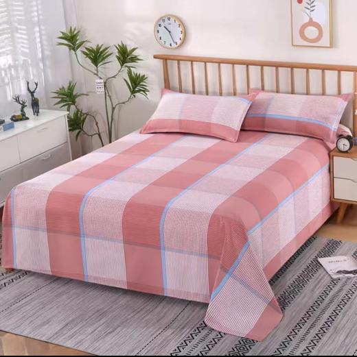 【唯众良品&纺棉人】  时尚经典全棉老粗布网格床单 商品图0