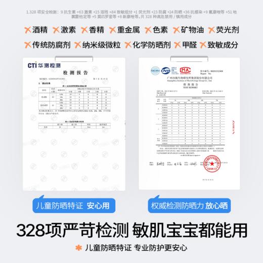 【0岁以上】海龟爸爸小雪山儿童防晒乳 | 清爽不粘腻、温水可清洗、纯物理防晒 商品图4