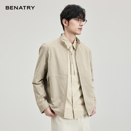 贝纳川春季立领茄克ECF100208 商品图3
