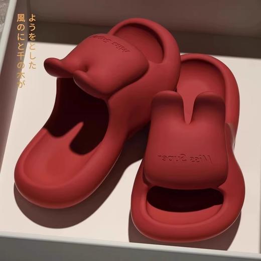 【踩屎感兔子凉拖鞋】夏季家居室内洗澡家用 eva橡塑材质 防滑厚底外穿不臭脚  商品图8