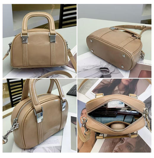 经典鲨2025年新品精致小巧可爱手提斜挎包女KGB53-5197831 商品图1