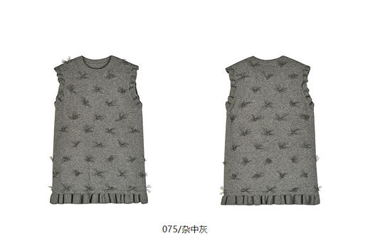 jnby  25年春款  无袖毛衫连衣裙  1P2G10820 商品图11