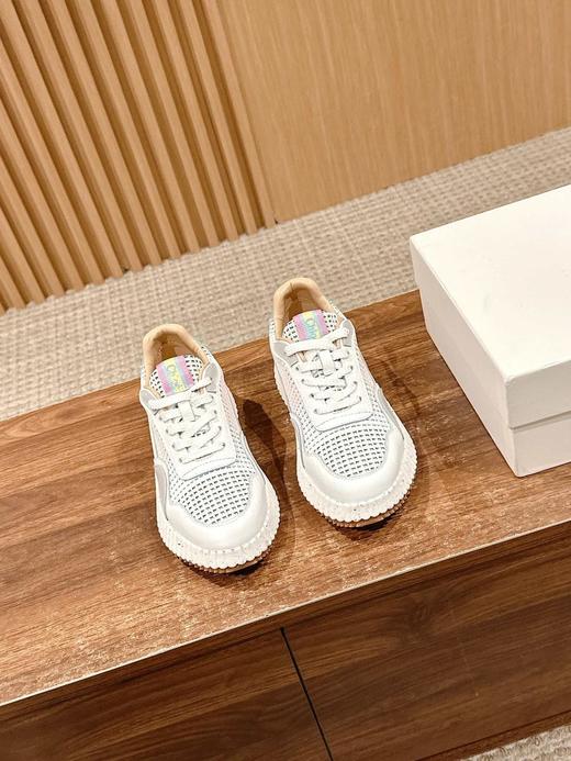 蔻依新款Nama休闲运动鞋百搭小白鞋跟高5cm（HC） 商品图4