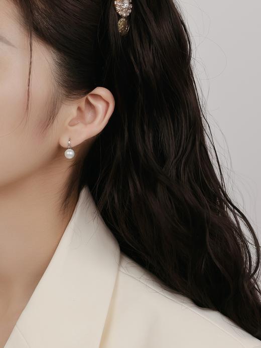 IIPO宜珠宜宝淡水珍珠极简高跟鞋款925纯银7-8mm-金色(礼盒装) 商品图3