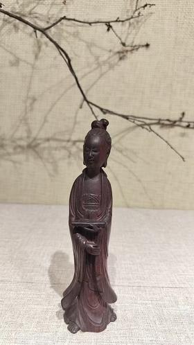 观音画仙/酸枝15*4cm