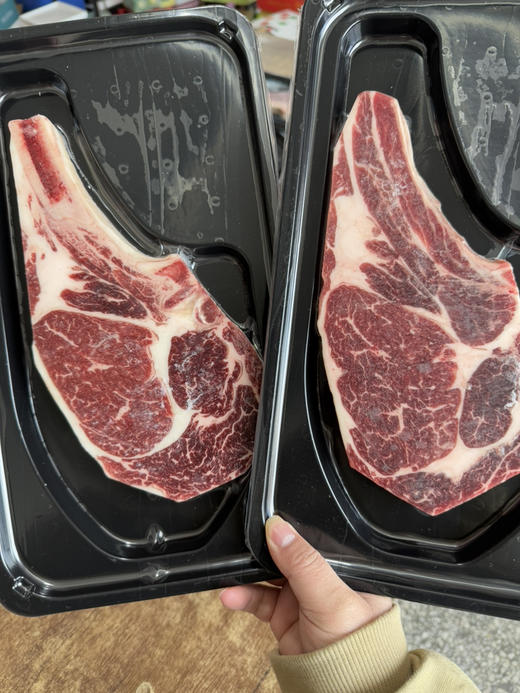 安格斯战斧牛排！最香不过骨边肉～ 商品图2
