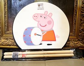 哑鼓练习垫+国风鼓队专用鼓槌套装