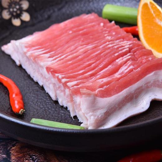 看得见的放心黑猪带皮五花肉片200g 商品图3
