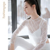 凡圣瑜伽春夏蕾丝瑜伽外搭长袖F09309（无胸垫） 商品缩略图3