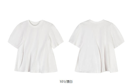 jnby  25年春款  短袖T恤  1P3112740 商品图12