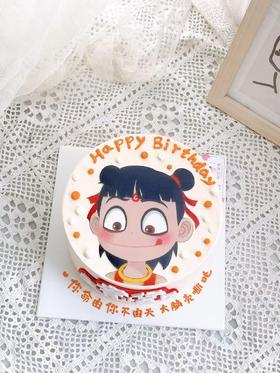 哪吒蛋糕（文字可改 备注一下或者联系客服沟通哦）