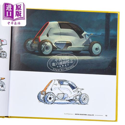 【中商原版】 Srd Sketch Collection Vol. 03 进口艺术 斯科特·罗伯逊Scott Robertson概念设计素描集3 How to Draw作者   商品图3