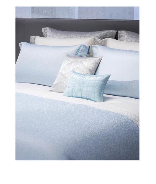 whinny/惠谊   新中式现代中式 140S双股全棉色织提花四件套水光潋滟 商品图1