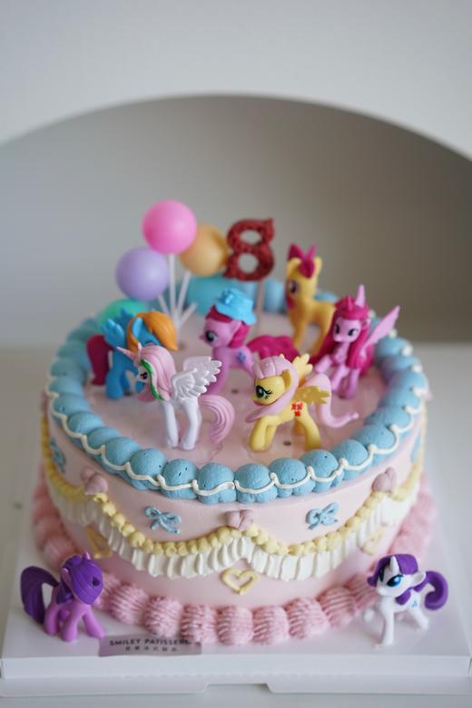 主题奶油蛋糕 | 鲜果原味奶油 - 小马宝莉游乐园 商品图2