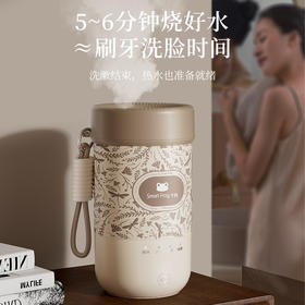 卡蛙 便携电热水杯 多功能用途 加宽大瓶口清洗方便-分销