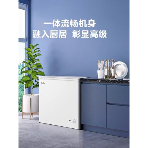 Haier/海尔BCBD-200GHDT 小冰柜家用冷柜保鲜冷冻雪糕单温减霜冰 商品图1