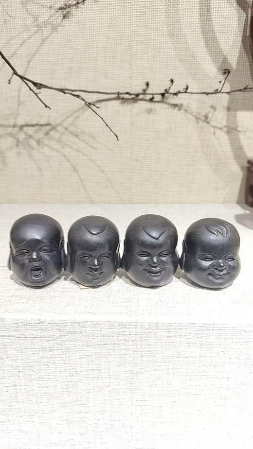 喜怒哀乐摆件/小叶紫檀 商品图0