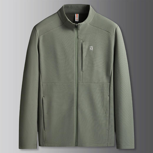 【DK】大依优型大码立领外套夹克男士加肥大码上衣服胖子休闲工装茄克衫胖子 商品图0