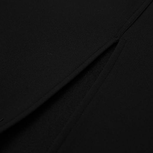 QE502斯尔丽25春季新款修身半裙可脱卸鸵鸟毛摇曳多姿不对称下摆半裙 商品图8