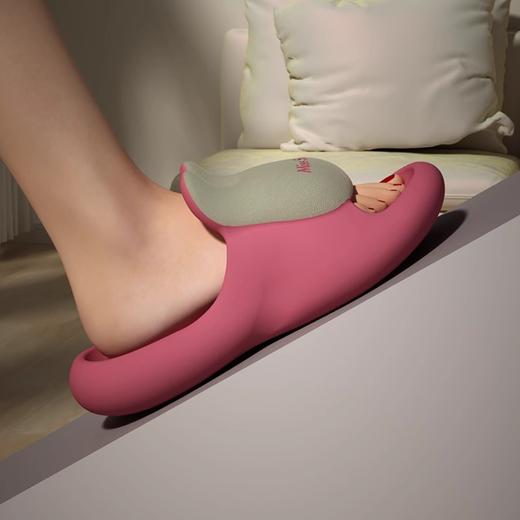 【踩屎感兔子凉拖鞋】夏季家居室内洗澡家用 eva橡塑材质 防滑厚底外穿不臭脚  商品图2