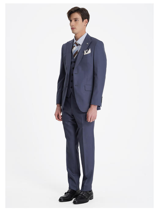 callisto熔岩灰精选丝羊毛西服 商品图4