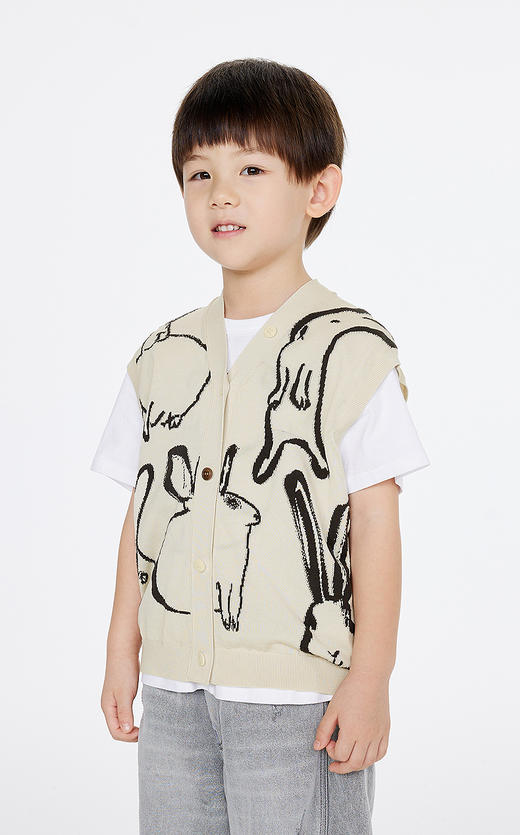 jnby   25年春款   针织马甲   1P3312820 商品图4