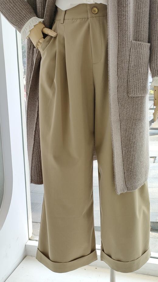 502663天丝棉翻边裤 商品图5