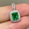 1ct刻面祖母绿吊坠 商品缩略图2