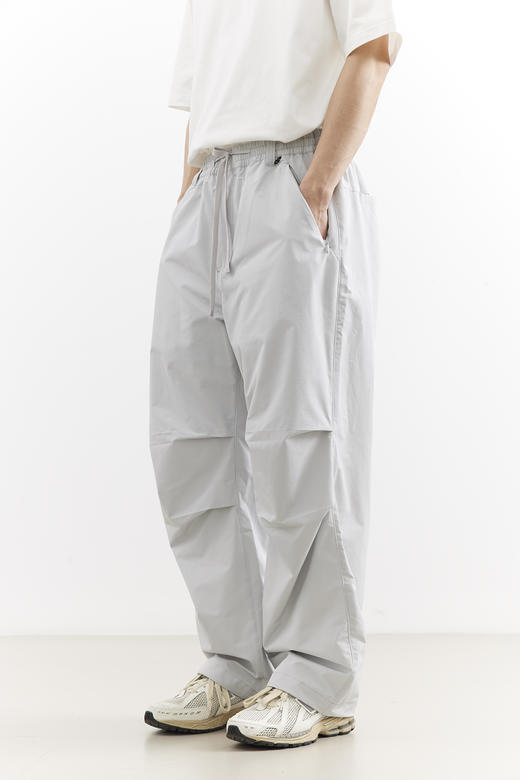 吃茶去chichaqu25轻量户外宽松伞兵裤休闲运动工装长裤男女百搭 商品图0