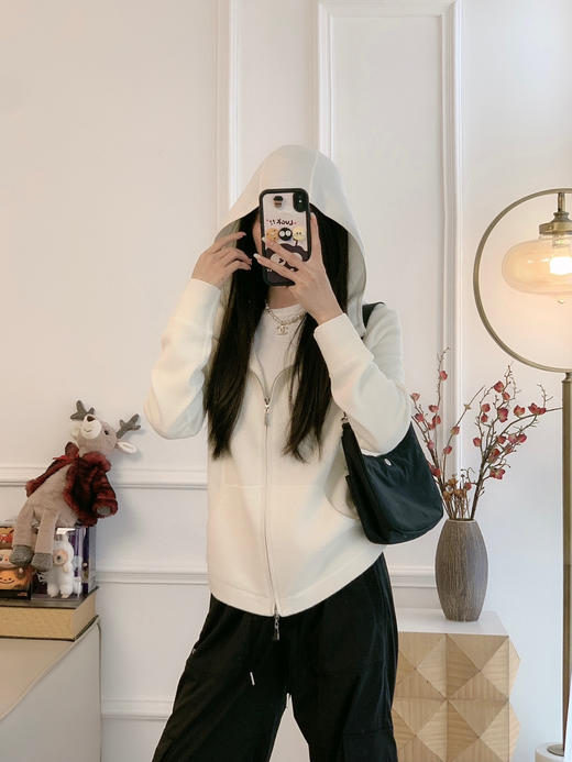 225-7 Lulu同款羊毛拉链卫衣 商品图9