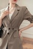 amadella 卡其色翻领简约西装外套 15552 商品缩略图3